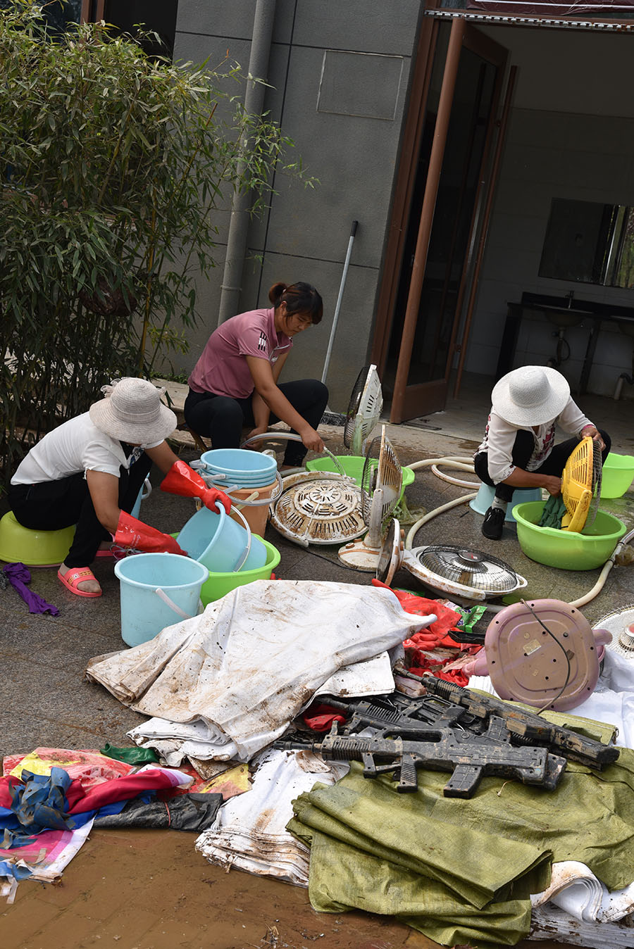 沭河古道景區(qū)災(zāi)后重建進(jìn)展快